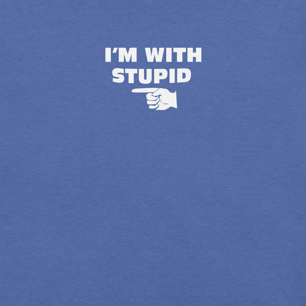 South Park As Seen On I'm with Stupid Unisex T-Shirt - Image 4