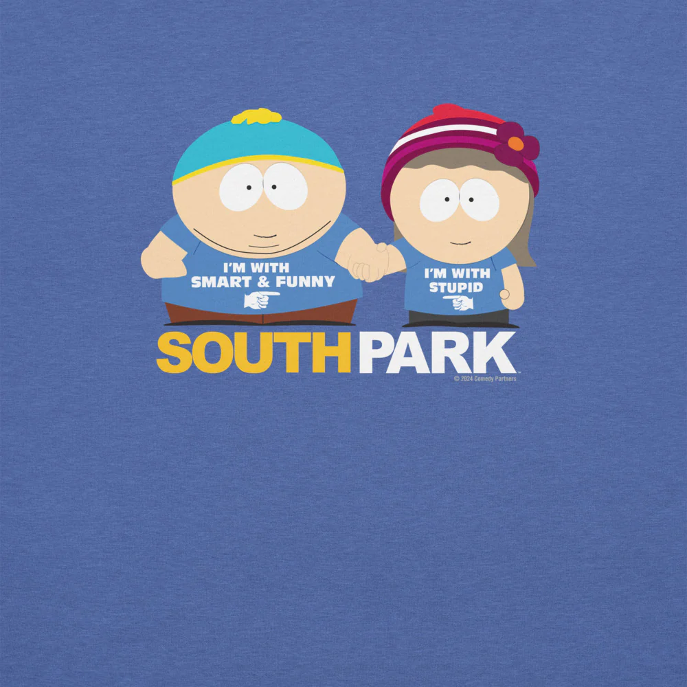 South Park As Seen On I'm with Stupid Unisex T-Shirt - Image 5