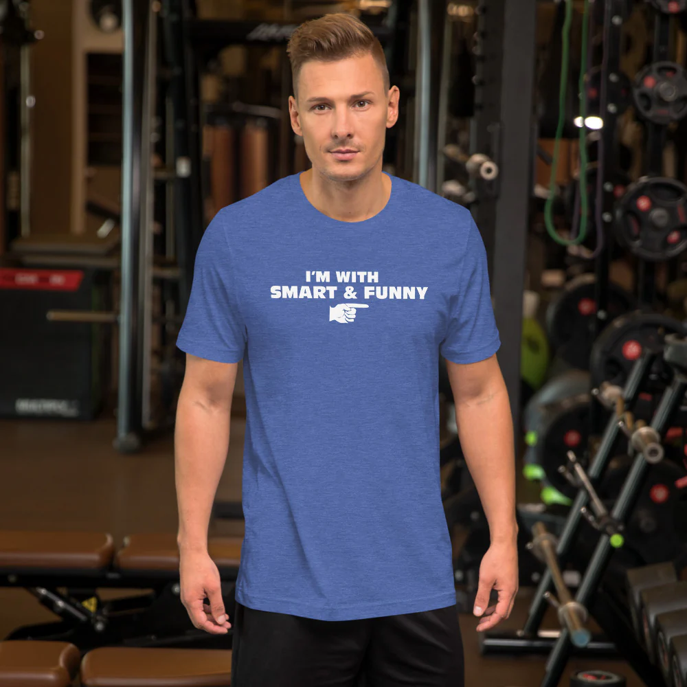 South Park As Seen On I'm with Smart & Funny Unisex T-Shirt - Image 3