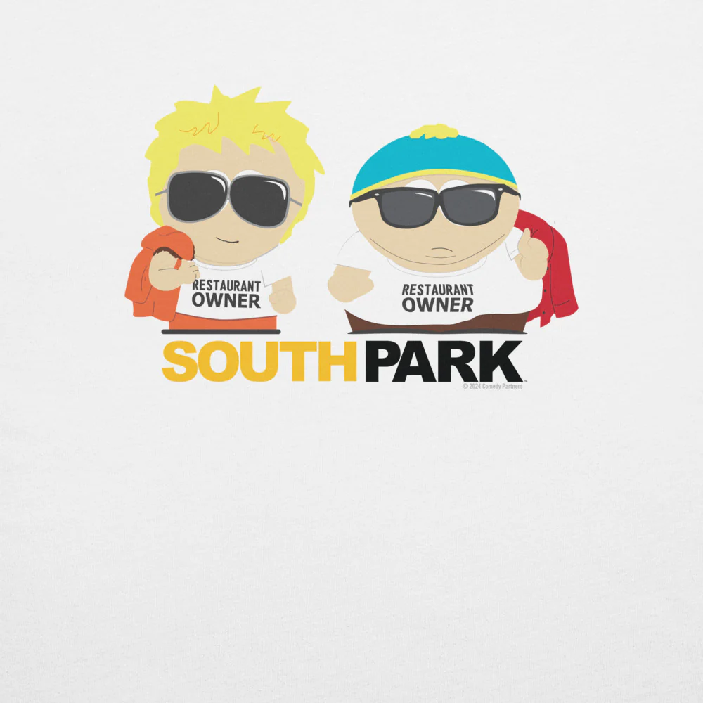 South Park As Seen On Restaurant Owner Unisex T-Shirt - Image 5