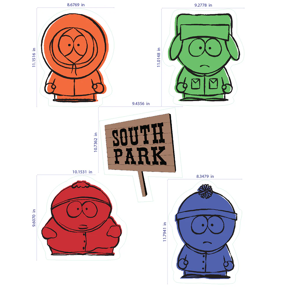 South Park Boys Wall Decals - Image 3