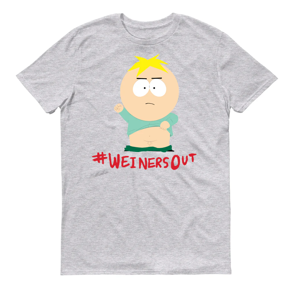 South Park Butters Weiners Out Adult Short Sleeve T-Shirt - Image 4