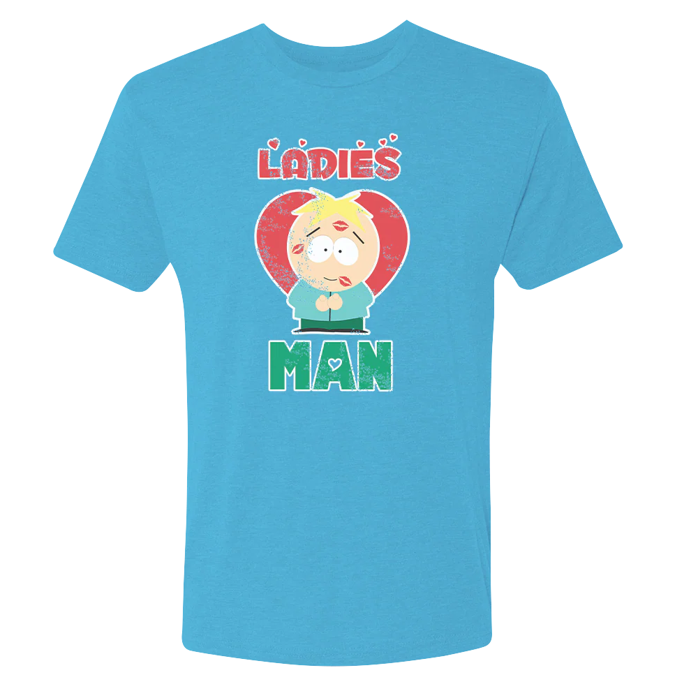 South Park Butters Ladies Man Unisex Tri-Blend T-Shirt