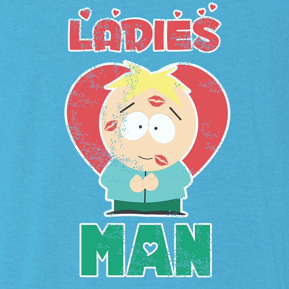 South Park Butters Ladies Man Unisex Tri-Blend T-Shirt - Image 2
