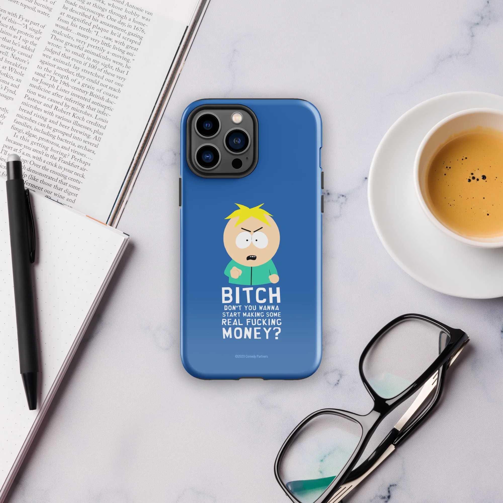 South Park Butters Make Real Money Tough Phone Case - iPhone - Image 24