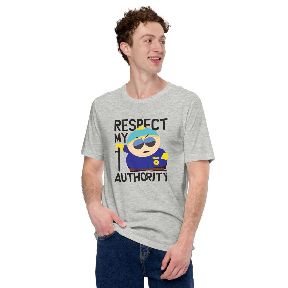 South Park Cartman Respect My Authority Unisex T-Shirt - Image 3