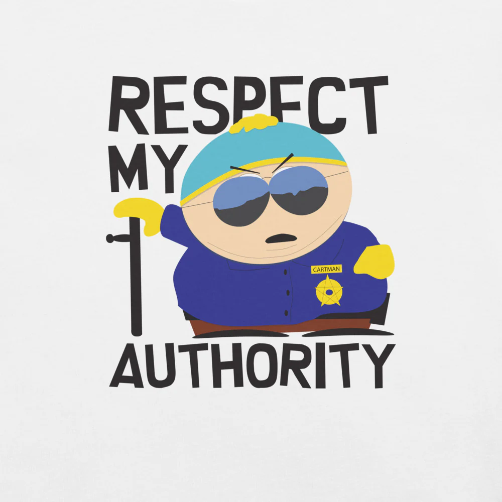 South Park Cartman Respect My Authority Unisex T-Shirt - Image 6