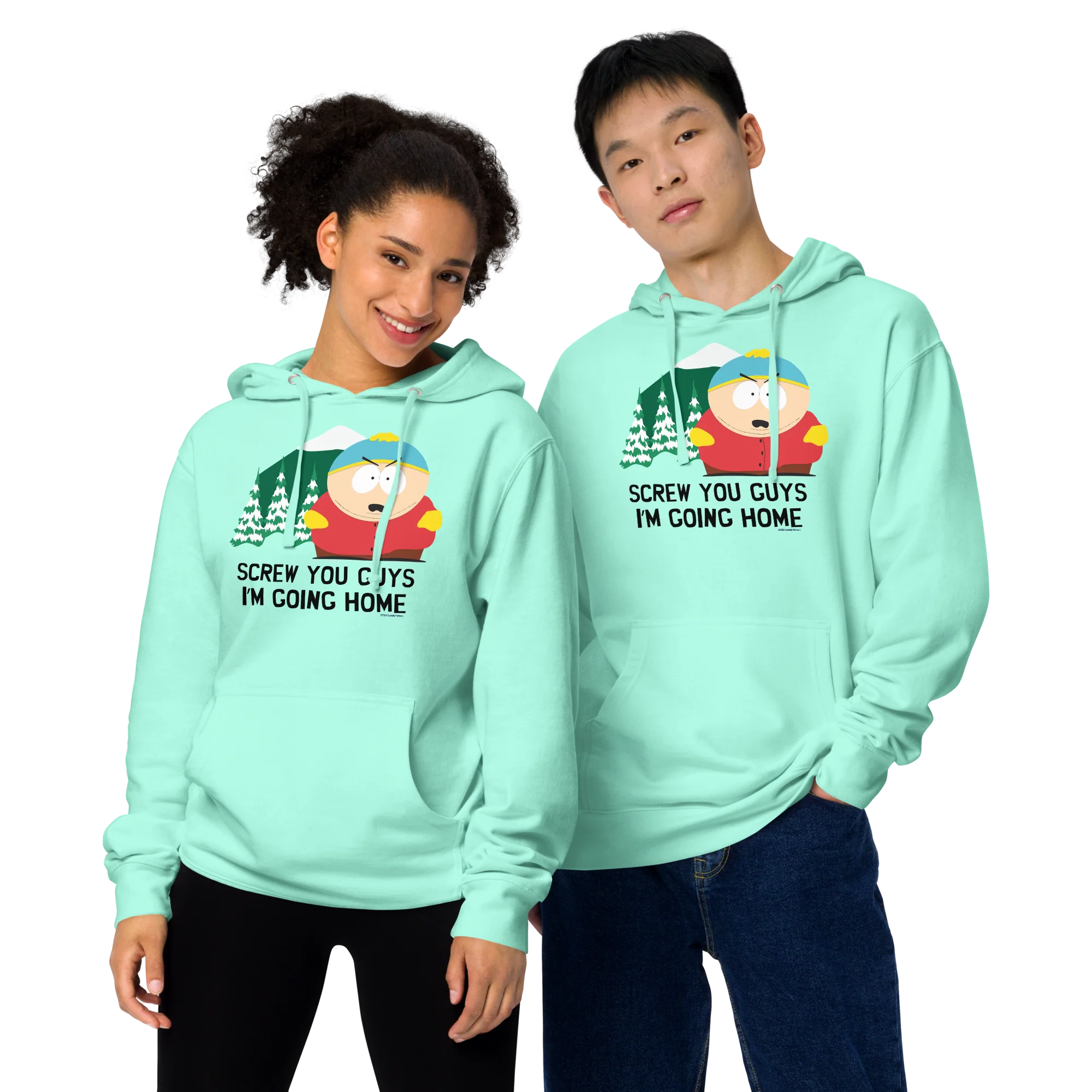 South Park Cartman Screw You Guys Hooded Sweatshirt - Image 17