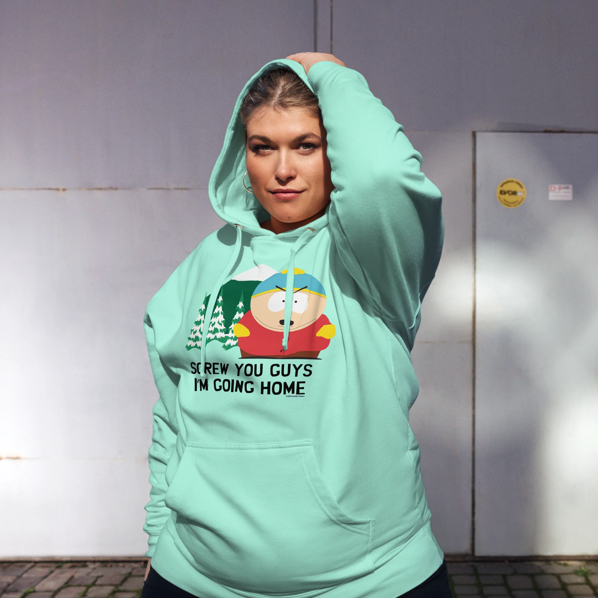 South Park Cartman Screw You Guys Hooded Sweatshirt - Image 6