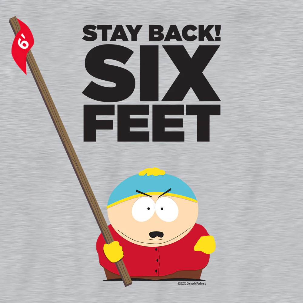 South Park Cartman Stay Back Fleece Hooded Sweatshirt - Image 3