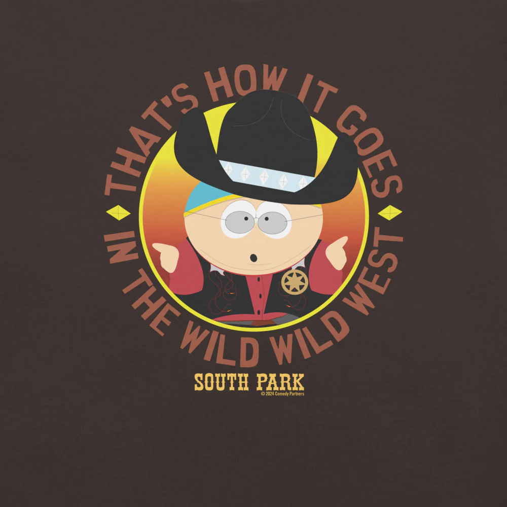 South Park Cartman Wild West Unisex T-Shirt - Image 2