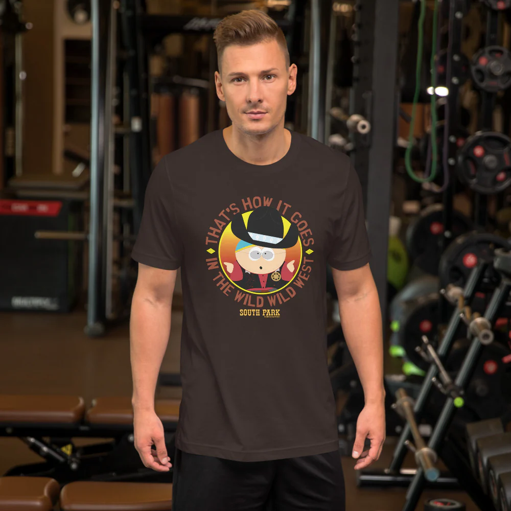 South Park Cartman Wild West Unisex T-Shirt - Image 3