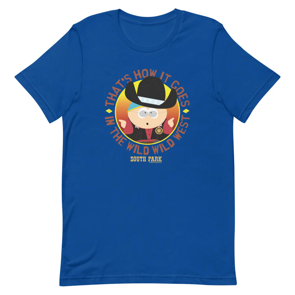 South Park Cartman Wild West Unisex T-Shirt - Image 4