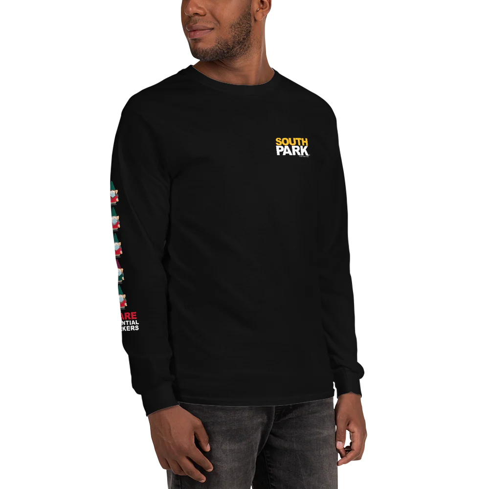 South Park Essential Workers Adult Long Sleeve T-Shirt - Image 4
