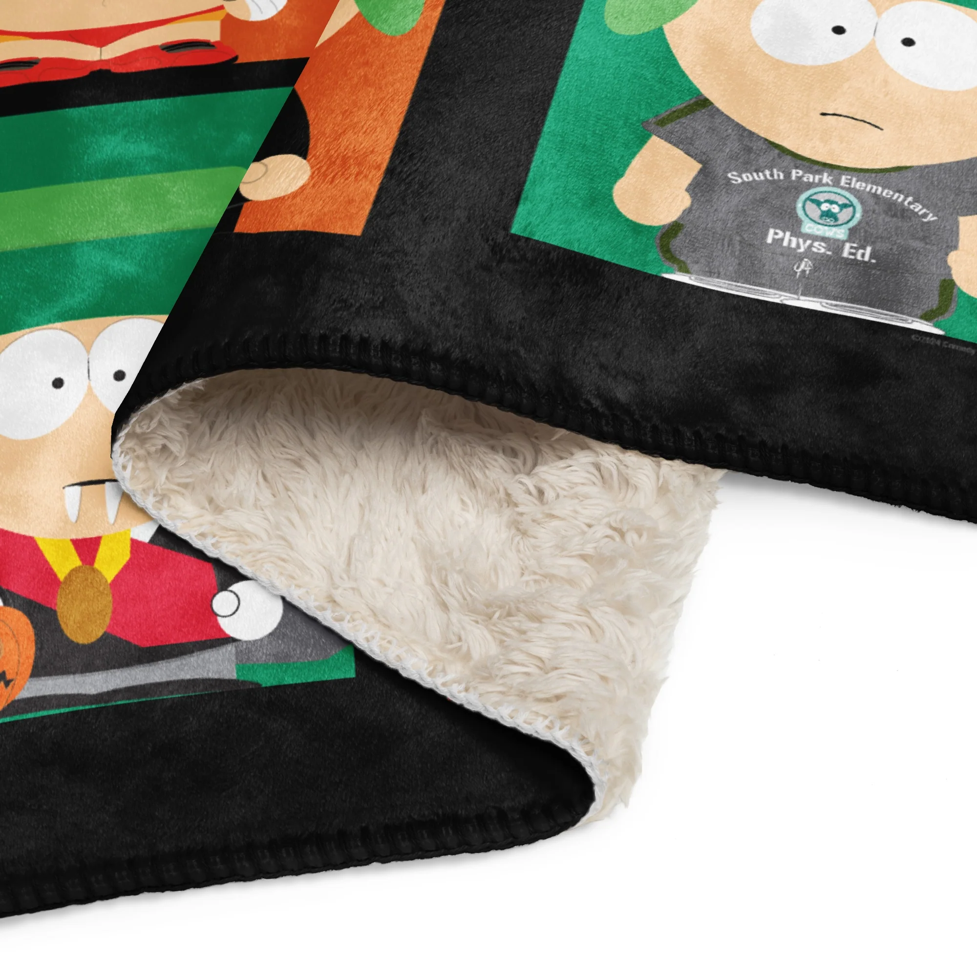South Park Faces of Kyle Sherpa Blanket - Image 3