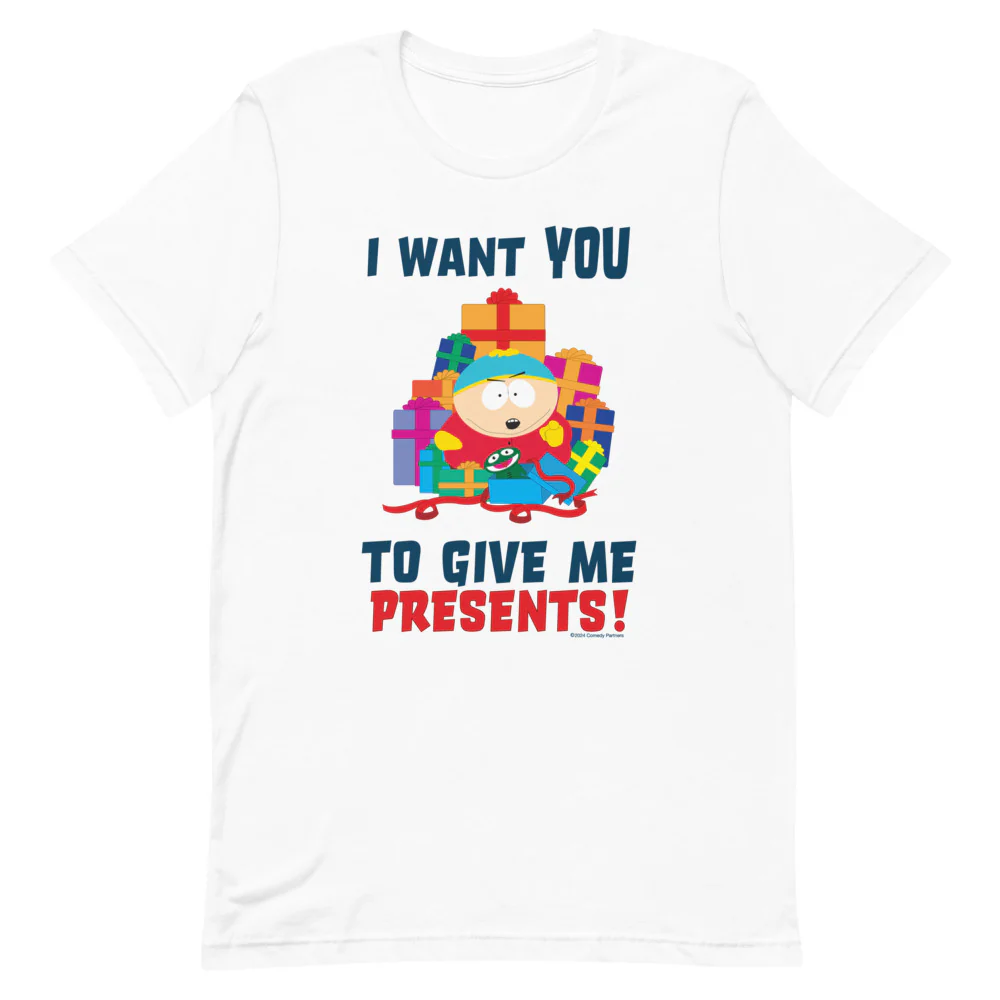 South Park Cartman Give Me Presents Unisex T-Shirt