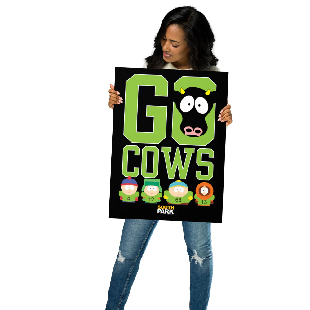 South Park Go Cows Poster - Image 2