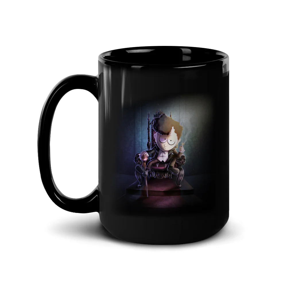 South Park Goth Michael Black Mug - Image 3