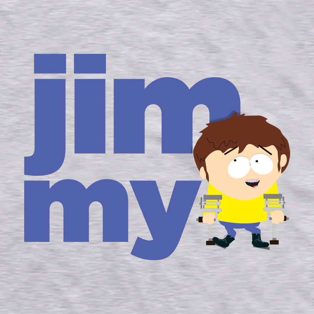 South Park Jimmy Name Adult Short Sleeve T-Shirt - Image 2