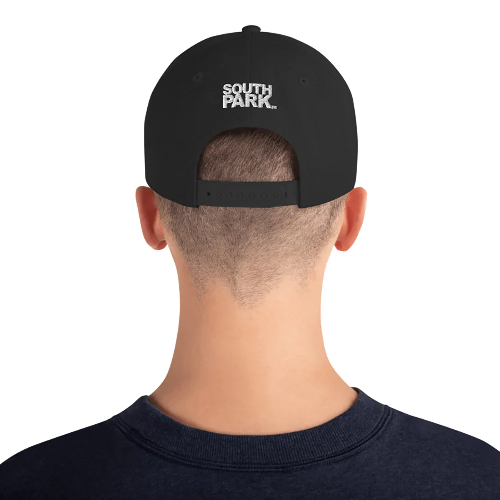 South Park Kenny Embroidered Flat Bill Hat - Image 3