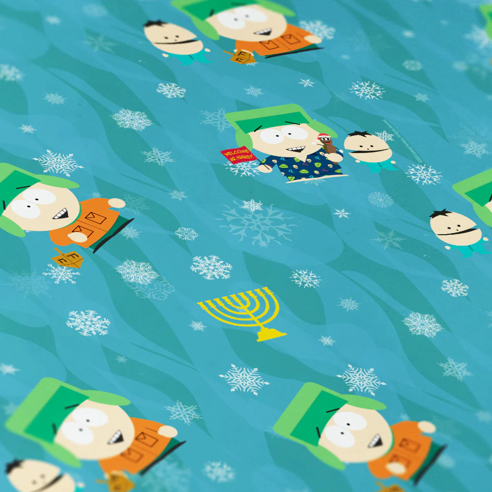 South Park Kyle Hanukkah Gift Wrap - Image 2