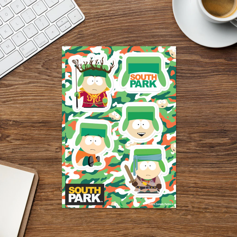 South Park Kyle Sticker Sheet - Image 2