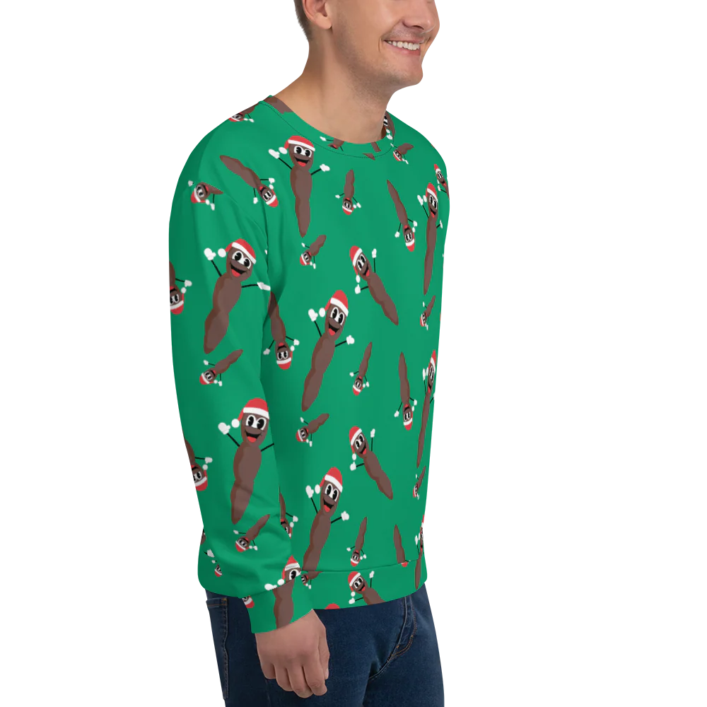South Park Mr. Hankey All-Over Print Pattern Neck Sweatshirt - Image 3