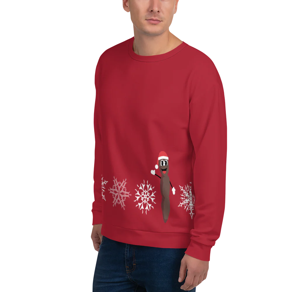 South Park Mr. Hankey Snowflake Crew Neck Sweatshirt - Image 4