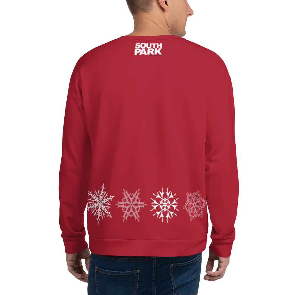 South Park Mr. Hankey Snowflake Crew Neck Sweatshirt - Image 5