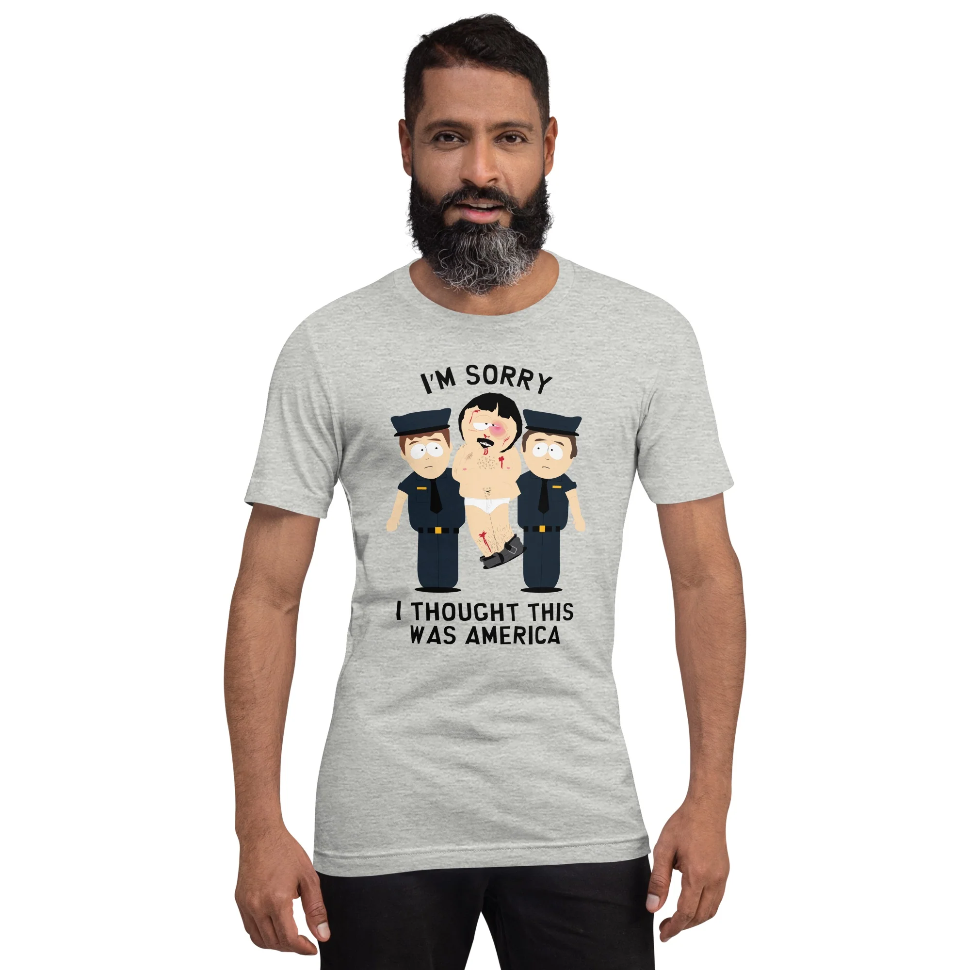 South Park Randy I Thought This Was America Short Sleeve T-Shirt - Image 6
