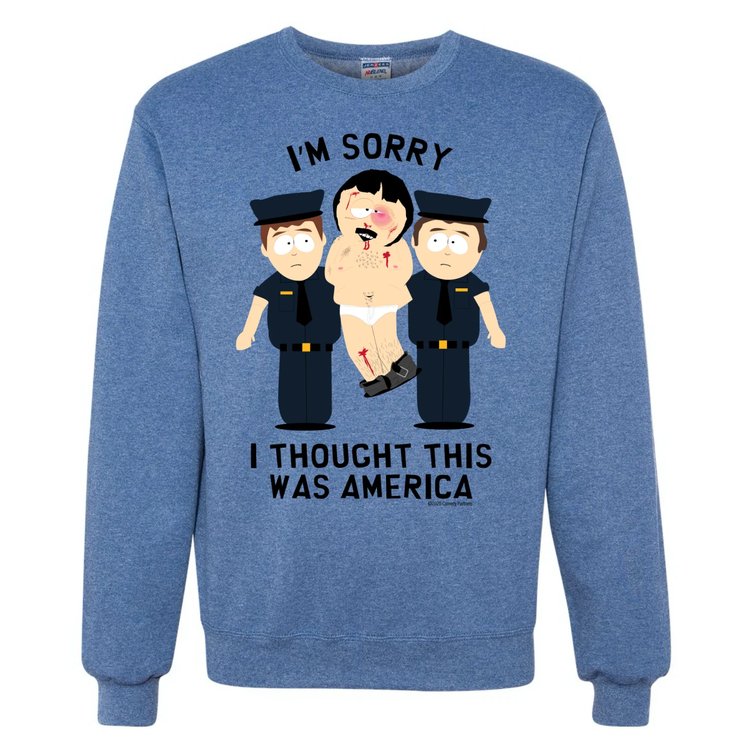 South Park Randy I Thought This Was America Crew Neck Sweatshirt - Image 2