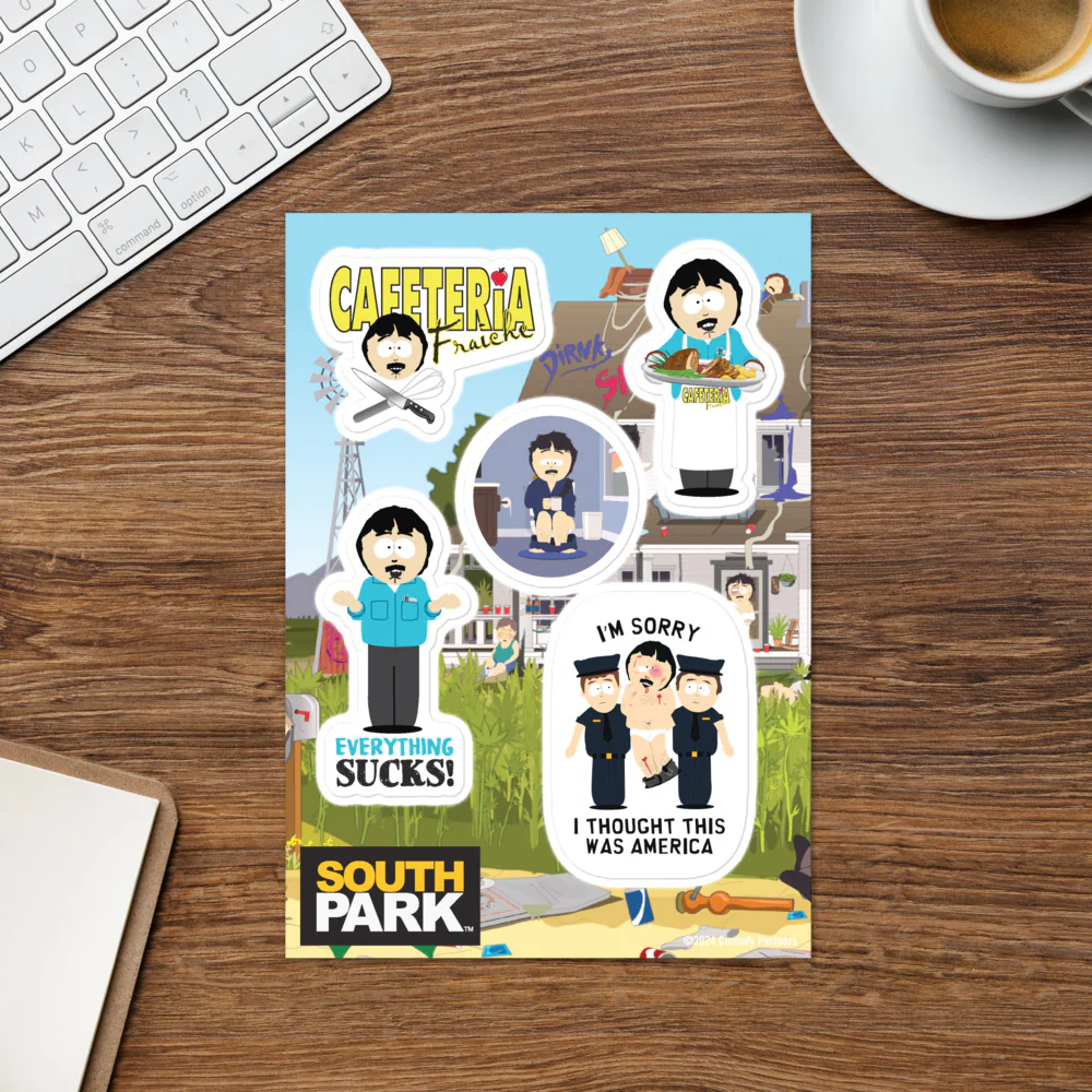 South Park Randy Sticker Sheet - Image 2