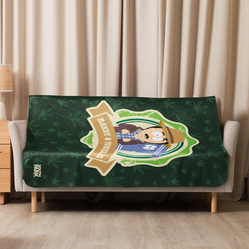 South Park Randy & Towelie Sherpa Blanket - Image 12
