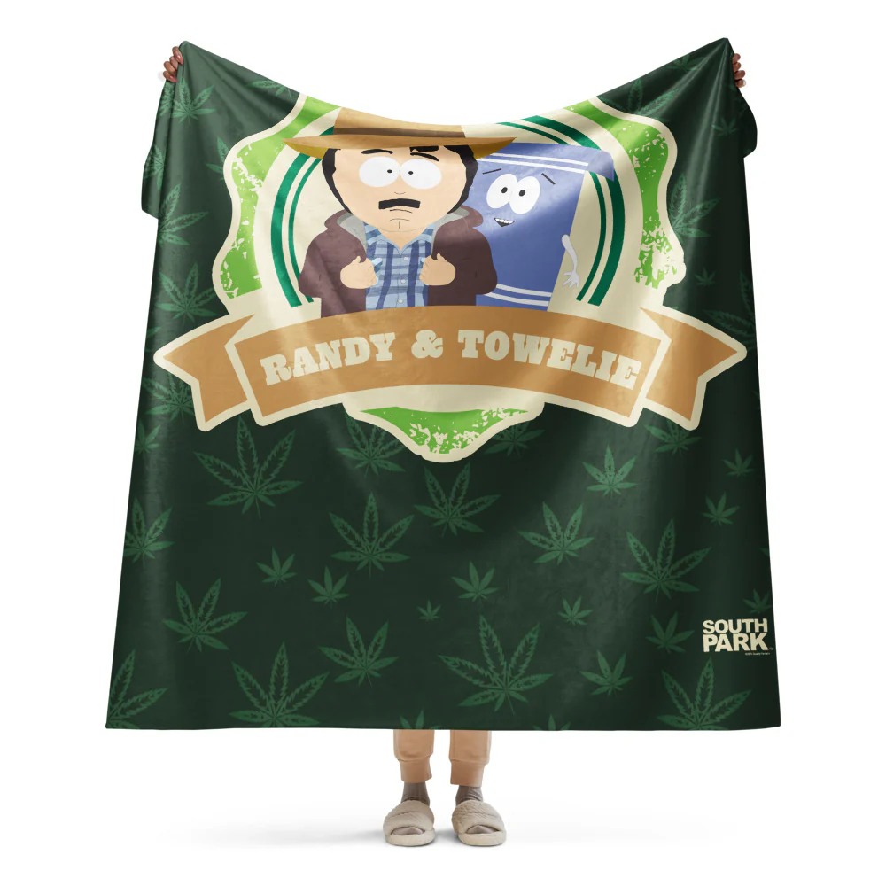 South Park Randy & Towelie Sherpa Blanket - Image 18