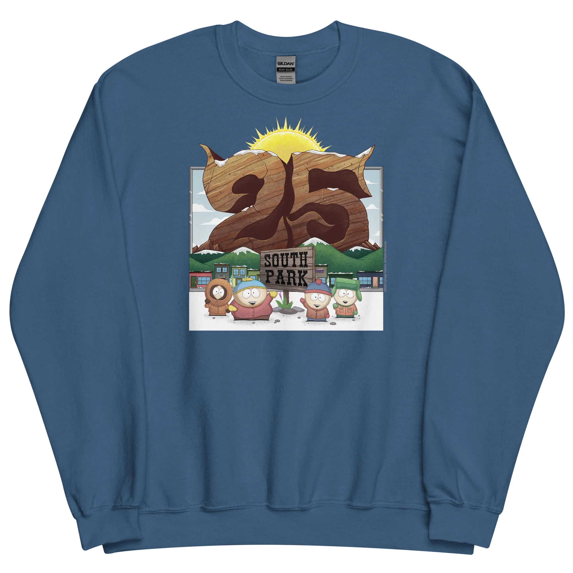 South Park Season 25 Logo Fleece Crewneck Sweatshirt - Image 2