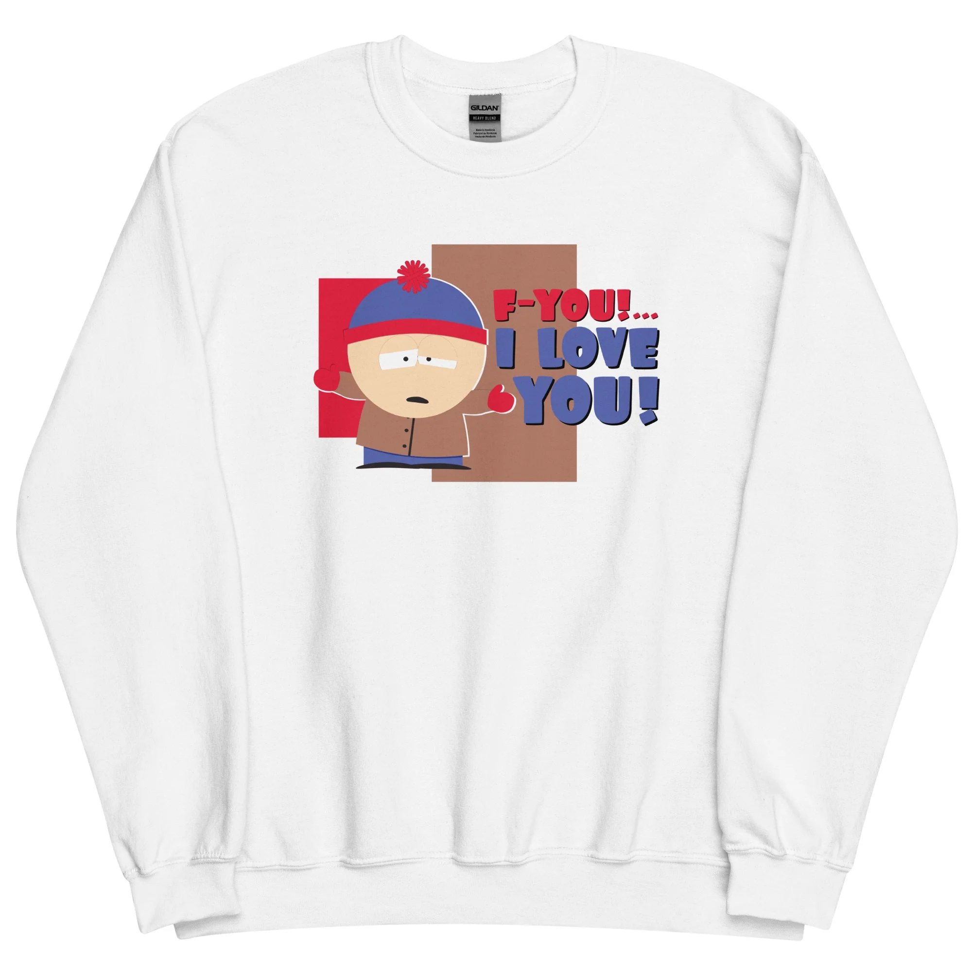 South Park Stan F-You I Love You Crew Neck Sweatshirt - Image 5
