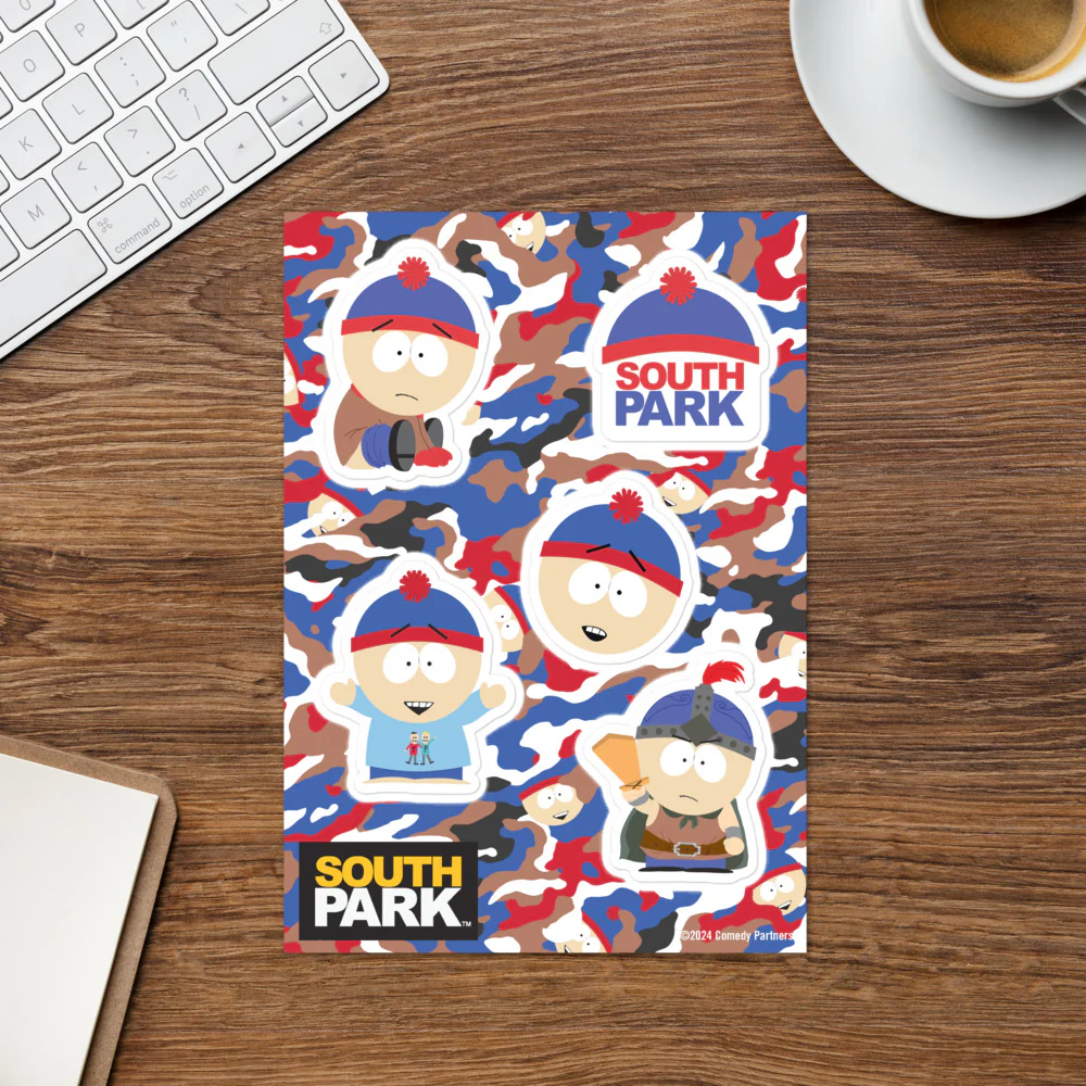 South Park Stan Sticker Sheet - Image 2