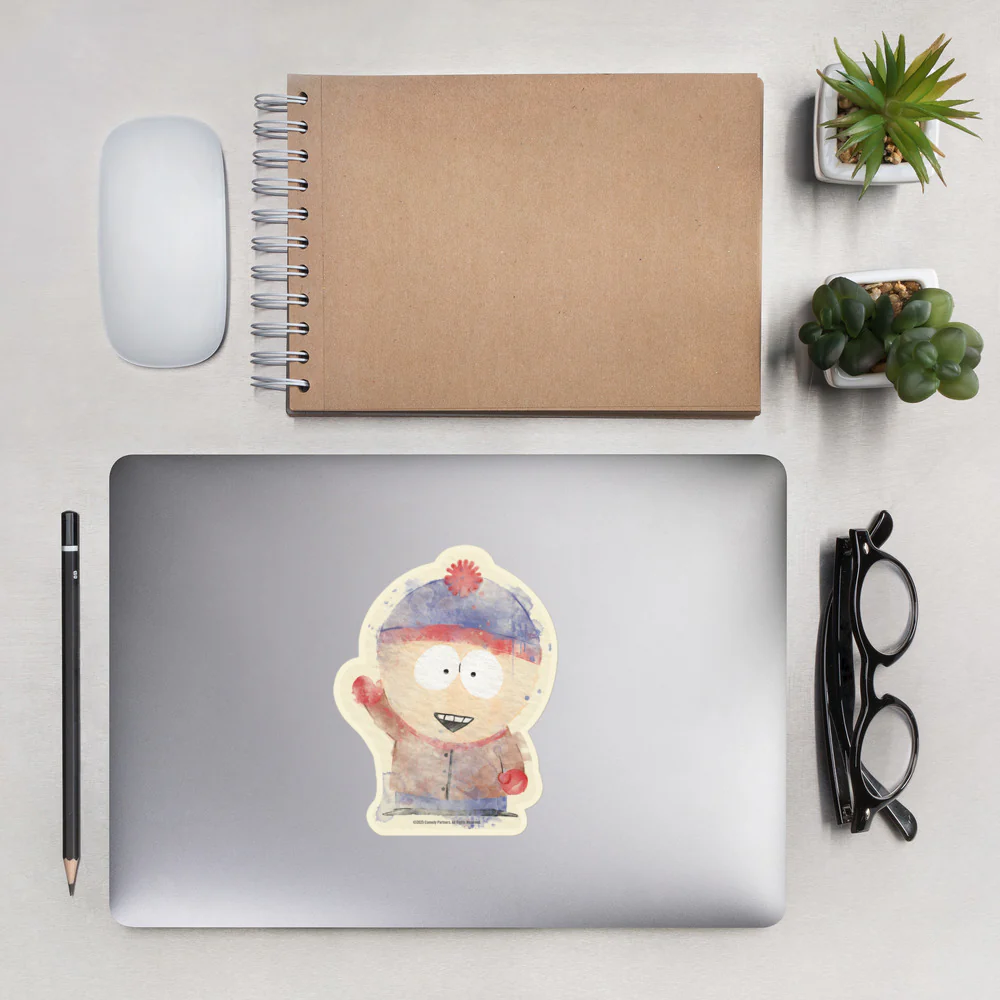 South Park Sticker Stan Watercolor