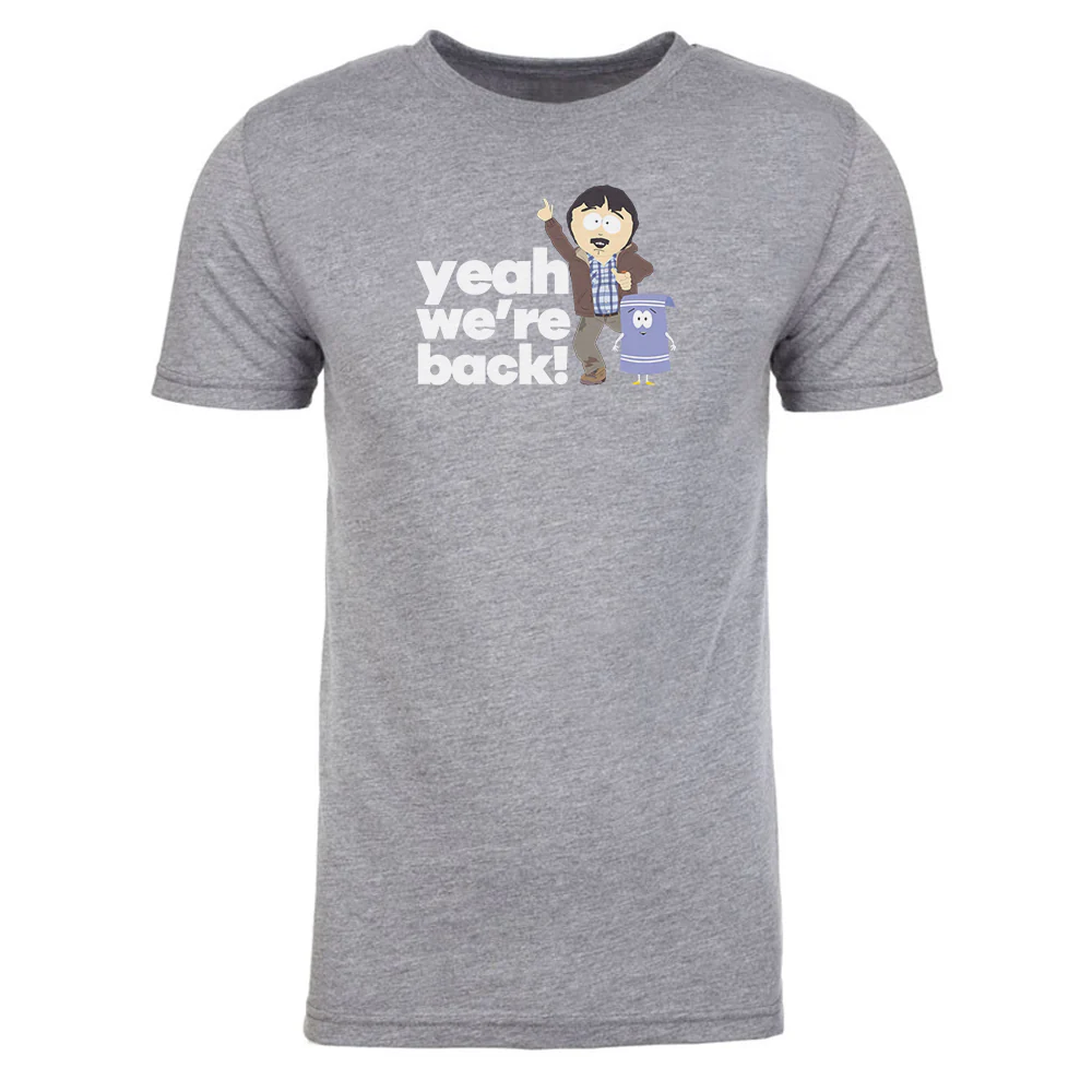 South Park Towelie & Randy We're Back Unisex Tri-Blend T-Shirt - Image 4