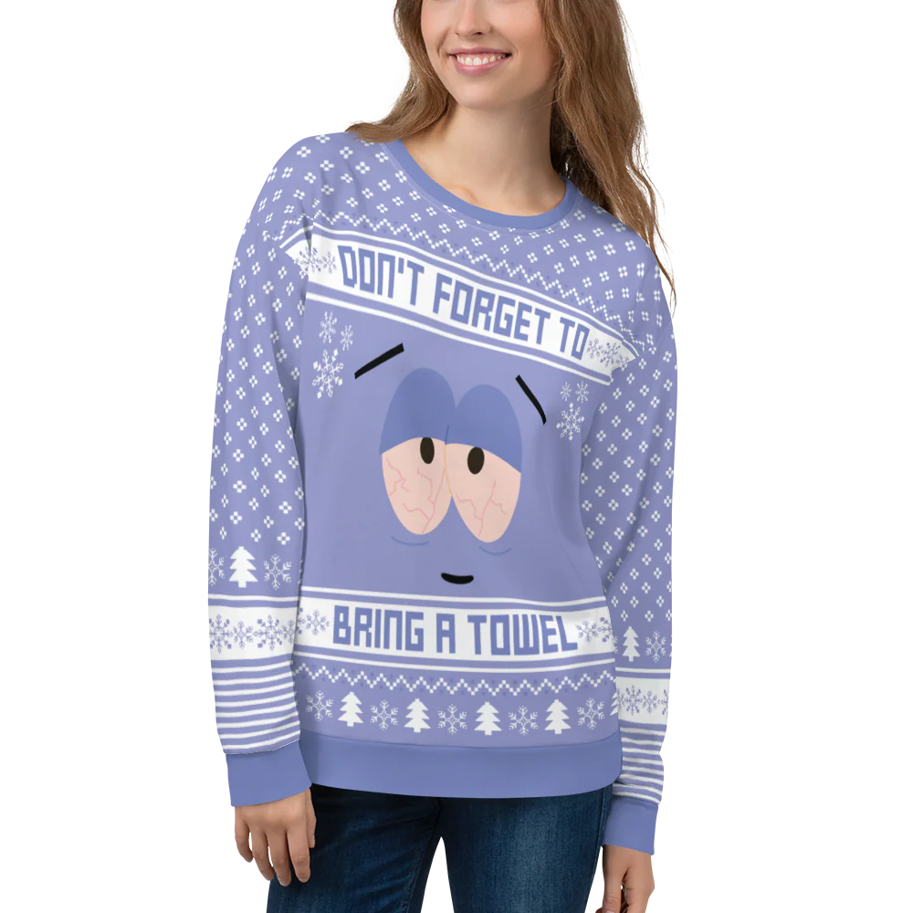 South Park Towelie Ugly Holiday Sweatshirt - Image 7