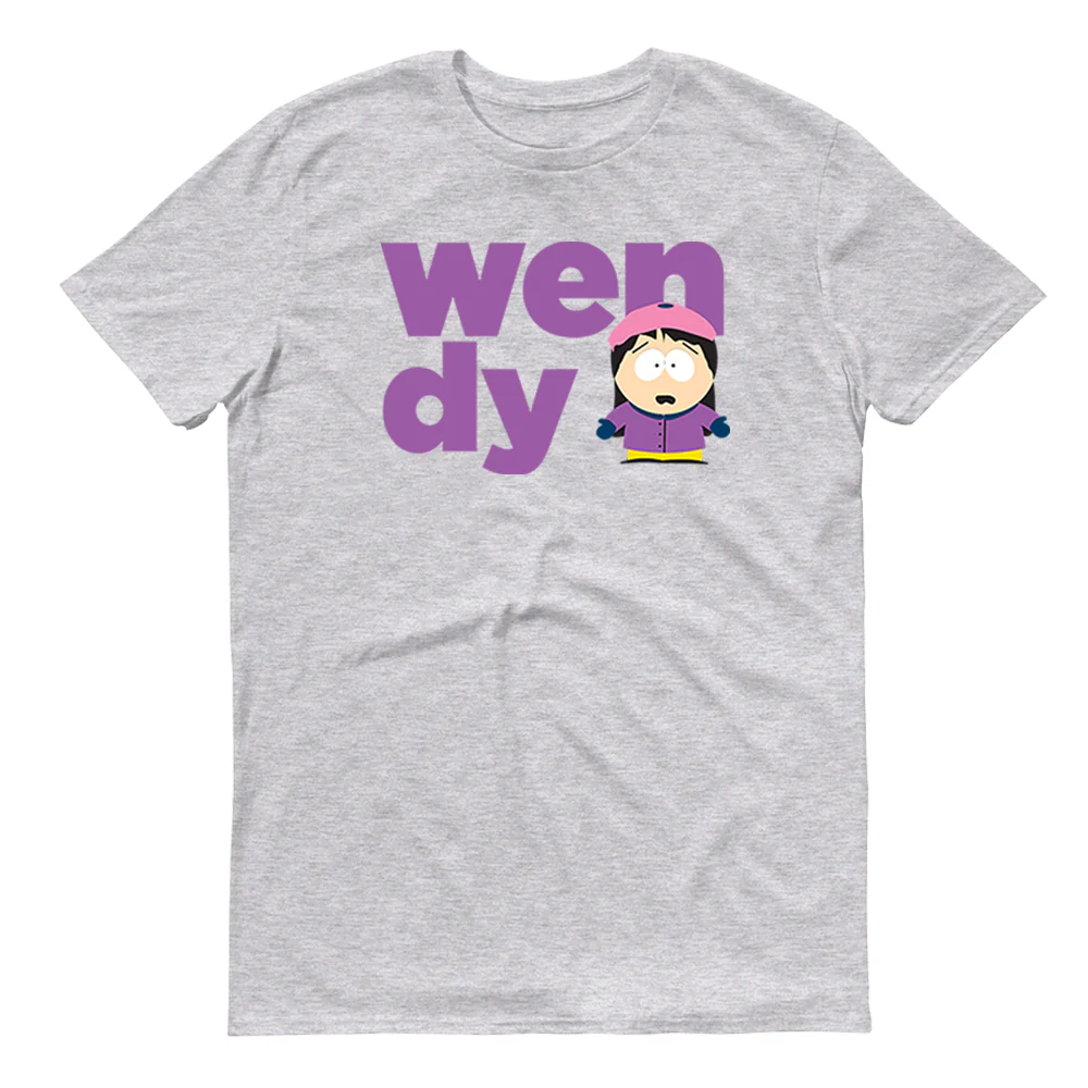 South Park Wendy Name Adult Short Sleeve T-Shirt - Image 2