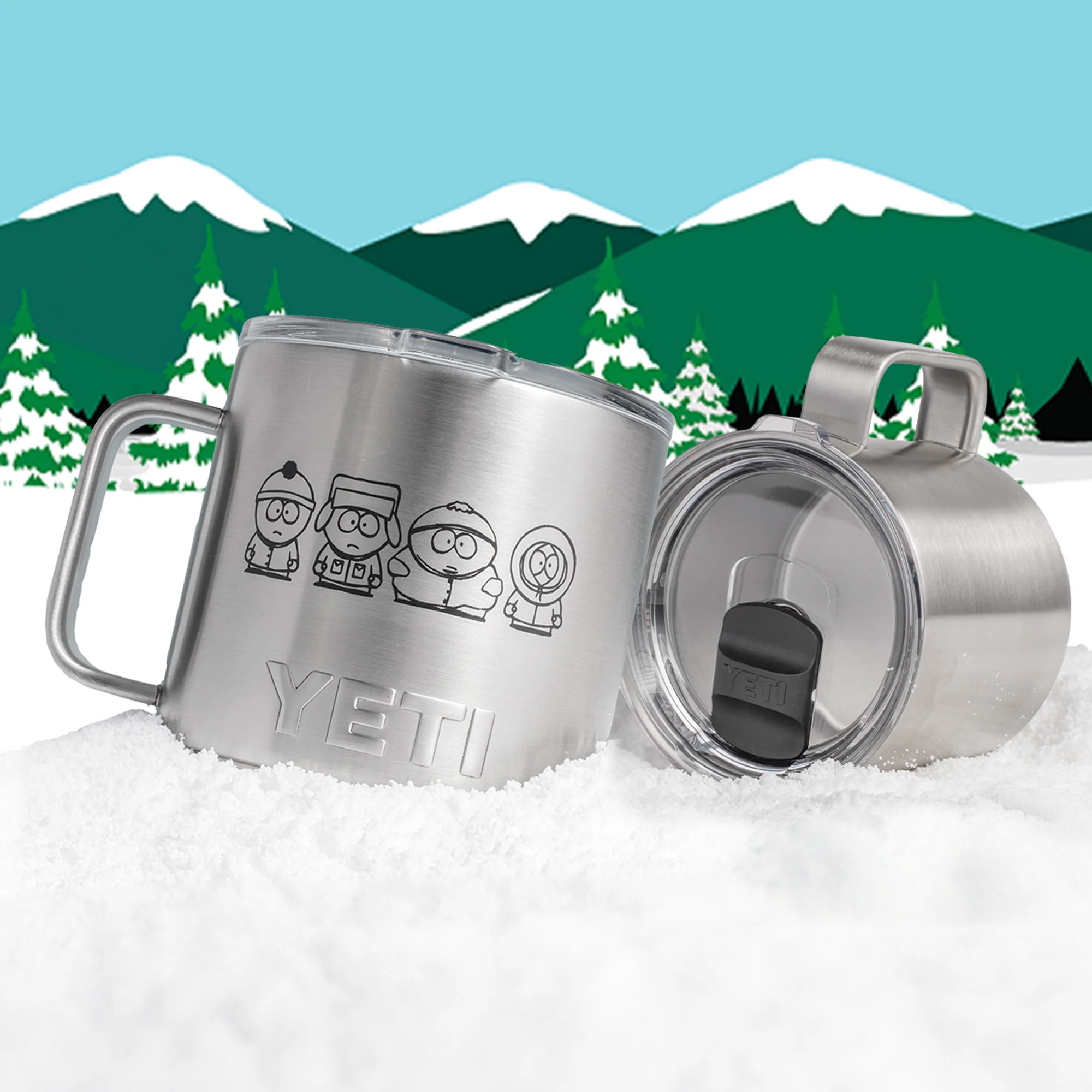 South Park Yeti® Rambler 14oz Stackable Mug with Lid